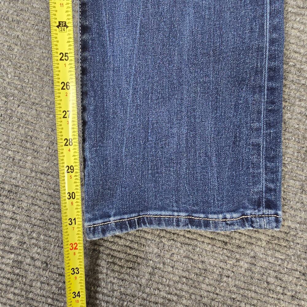 BKE Victoria Jeans Womens 30x31 Blue Mid Rise Bootcut Stretch Denim - Picture 9 of 9